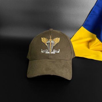 Кепка (бейсболка) з символікою ДШВ Хакі 2241823207 фото
