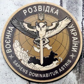 Военная разведка Украины ВРУ койот объемный шеврон / патч 2221163911 фото