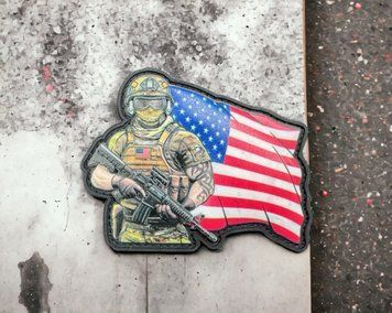 Воин США шеврон / патч 2134833502 фото