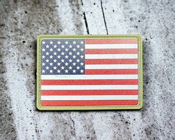 Флаг США шеврон / патч 2134839363 фото