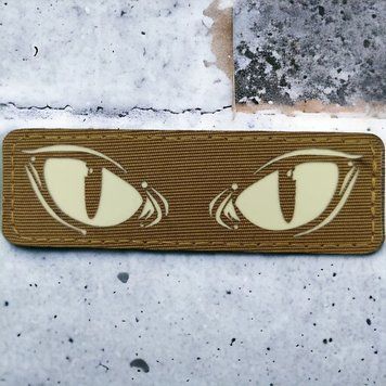Cat Eyes Laser Cut койот шеврон / патч 2201173419 фото