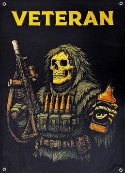 "VETERAN" баннер 900х600 мм 2617052221 фото