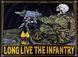 Кулеметник "Long Live The Infantry" банер 600х900 мм 2184052202 фото 1