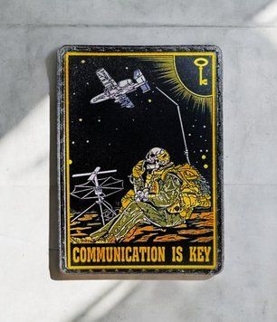 "Communication is key" (Общение - это ключ) патч / шеврон 2247641613 фото