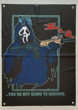 You`re not going to survive (Тобі не вижити) банер 900х600 мм 2589099271 фото