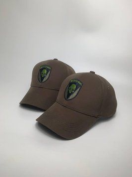 Кепка (бейсболка) з символікою 72 ОМБр Хакі 2241825286 фото