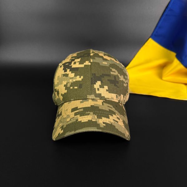 Кепка (бейсболка) Піксель ЗСУ Мілітарі 2221444492 фото